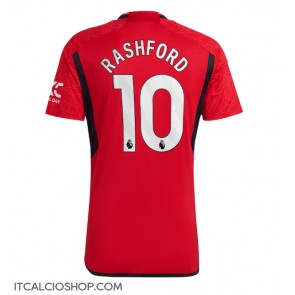 Manchester United Marcus Rashford #10 Prima Maglia 2023-24 Manica Corta